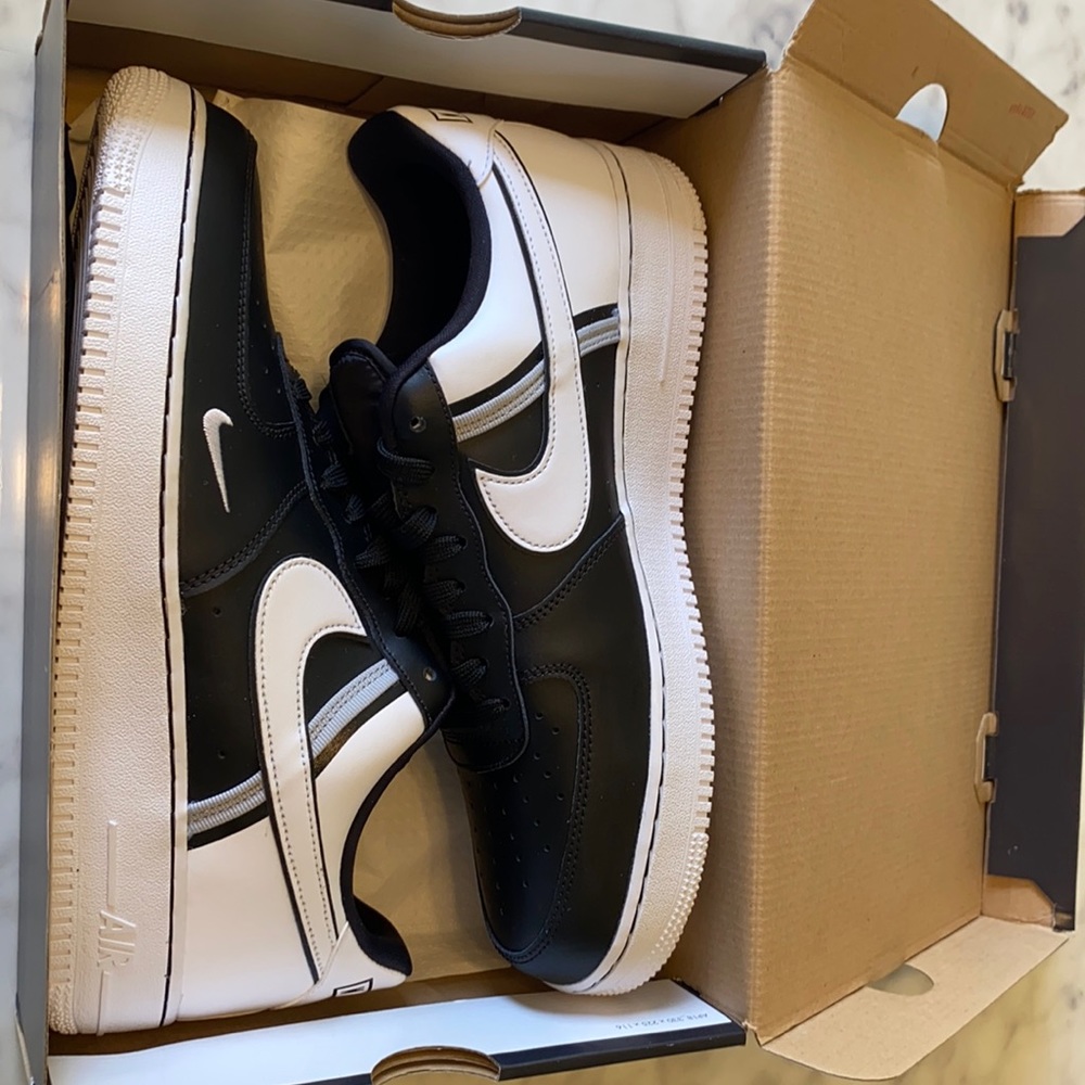 Nike Airforce One’s Black, White & Gray
